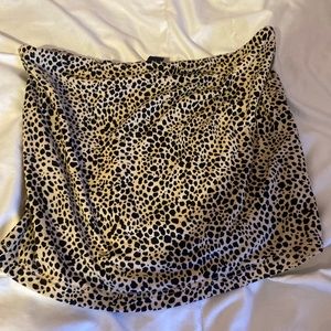 Leopard American eagle tube top
